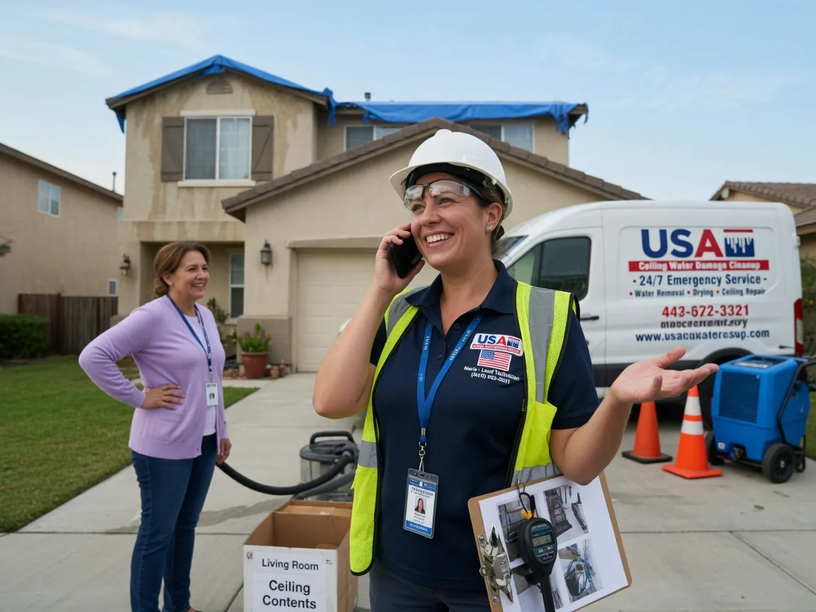 Ceiling Water Damage Restoration Glenn, CA FAQs